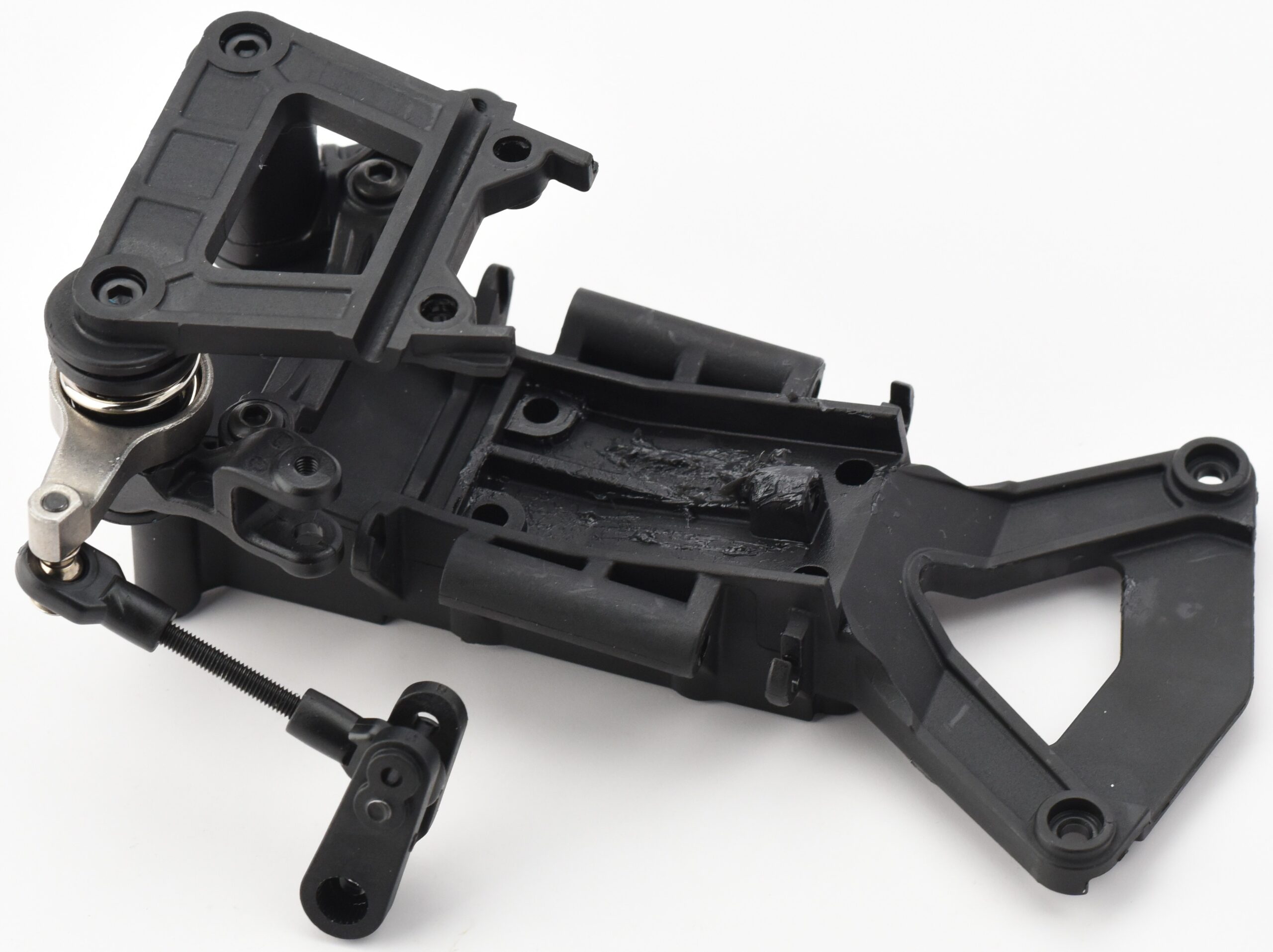 Traxxas XO-1 Bulkhead Steering (4) Fits Traxxas 64077-3 XO-1 - STEERING assembly linkage bellcrank bulkhead Horn