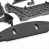 Traxxas XO-1 Bumper Splitter Wing (6) Fits Traxxas XO-1 LOWER PLASTIC SET bumper HIGH SPEED SPLITTER, Wing, Diffuser