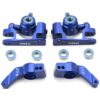 Traxxas XO-1 Casters Blocks Fits Traxxas Slash 4x4 Ultimate - KNUCKLES, aluminum Front steering & rear carriers