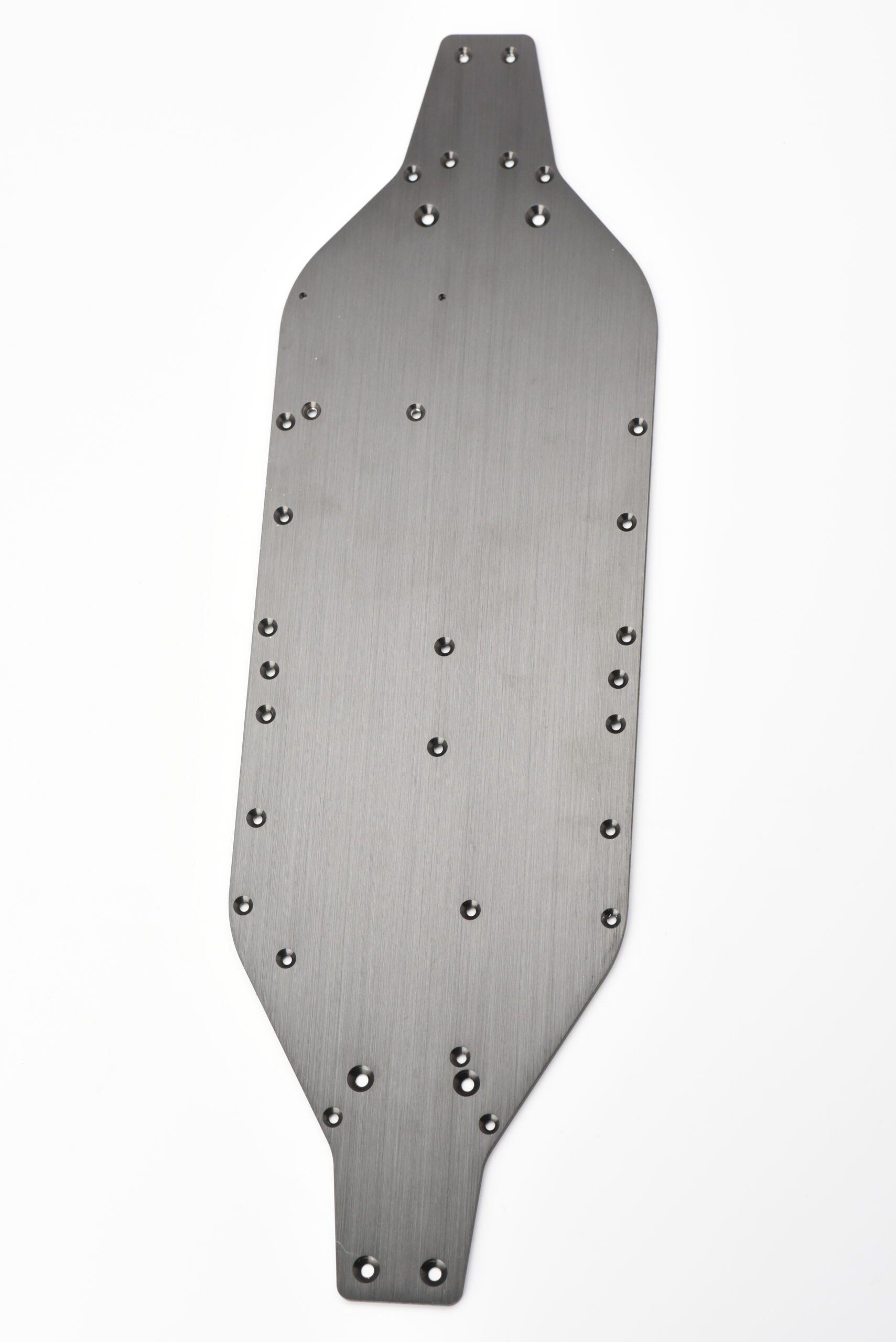 Traxxas XO-1 Chassis (3) Fits Traxxas 64077-3 XO-1 - CHASSIS, Aluminum dark titanium anodized plate 6422