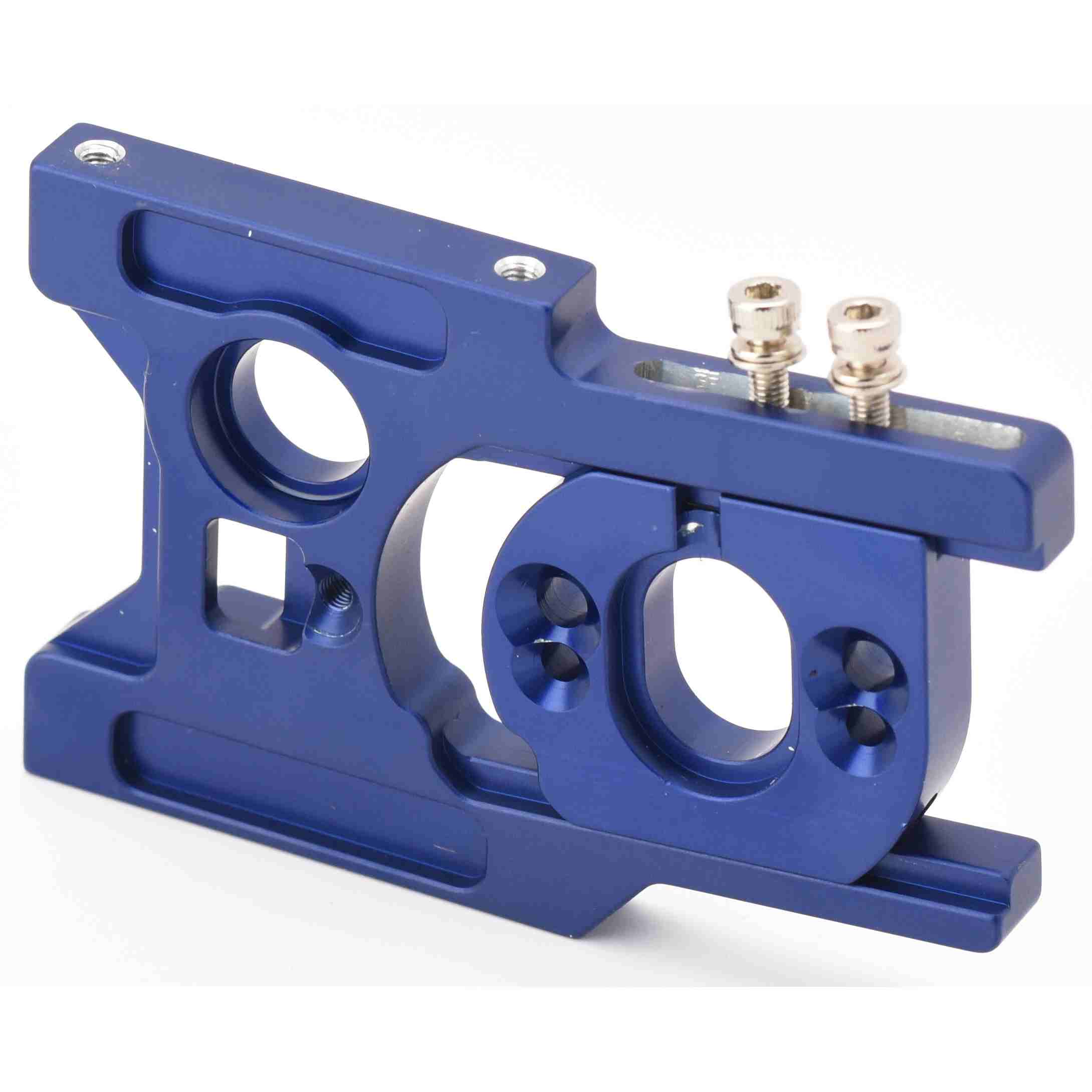 Traxxas XO-1 Motor Mounts Fits Traxxas 64077-3 XO-1 - MOTOR MOUNT blue aluminum for castle creation Screws