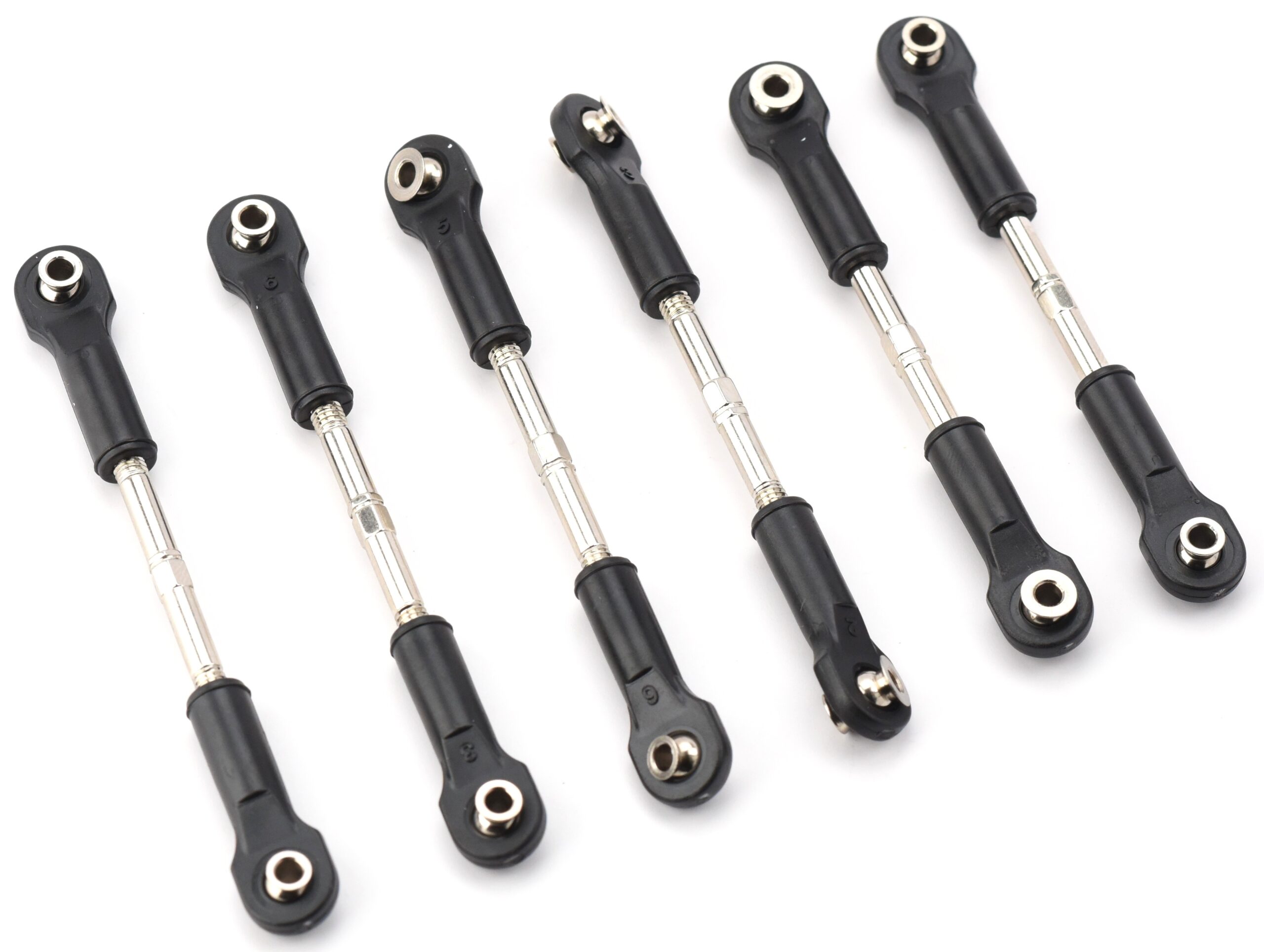 Traxxas XO-1 Push Toe Links (2) Fits Traxxas SLASH 4x4 ULTIMATE Rustler Tie Push Rods & Turnbuckles Camber Links