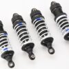 Traxxas XO-1 Shocks Dampers (2) Fits Traxxas XO-1 SHOCKS gtr Dampers Front and Rear aluminum 1.6 rate blue PTFE