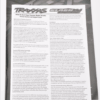 XO-1 Manual Fits Traxxas XO-1 64077-3 User Manual Quick Guide, Parts List Exploded Views